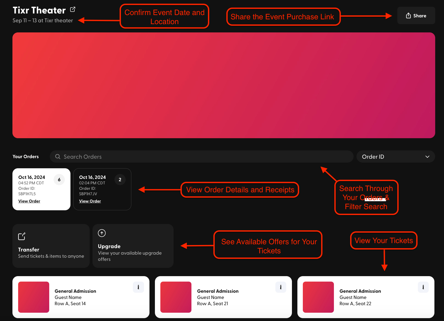 Viewing And Updating Tickets - Best Colorful Patterns in Retina